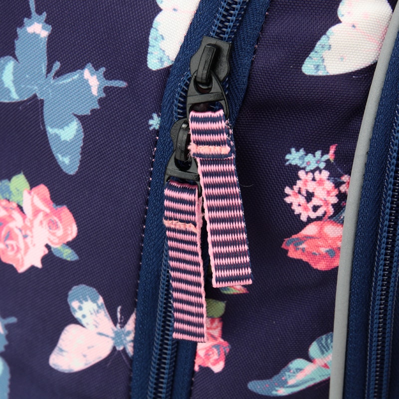 Рюкзак с цветочками, бабочками и резиночкой для волос Kite Style 857-2  